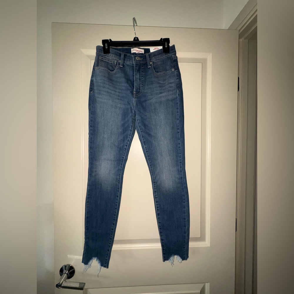 Lucky Brand Blue Skinny Jeans